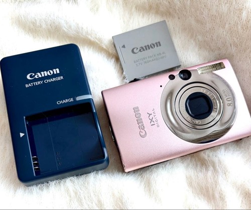 Canon ixy digital pink - canon,