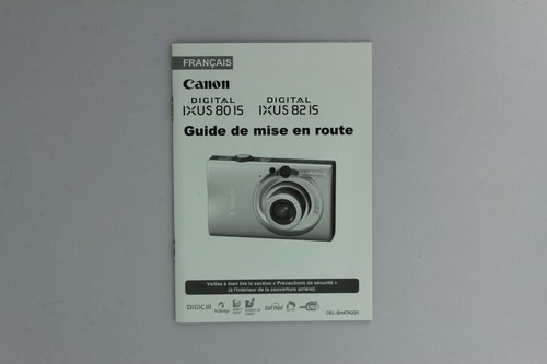 Canon digital ixus 82 - is, is